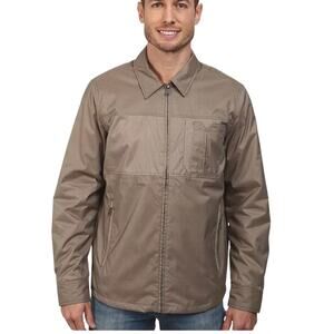 PRANA Mens Outerwear Zip Collar Jacket Double Water Repellent